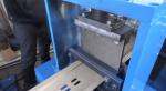 Mobile wall profile forming machine