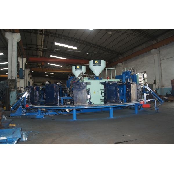 50000W PVC Shoes Making Machine 380V / 220V Shoes Injection Moulding Machine