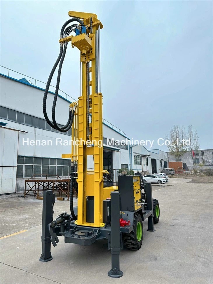 Flexible RCF220W Wheel Type Borehole Drilling Machine for Marine Engineering