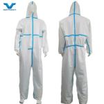 Waterproof 55GSM Microporous Hooded Coveralls for Agricultural Industry at