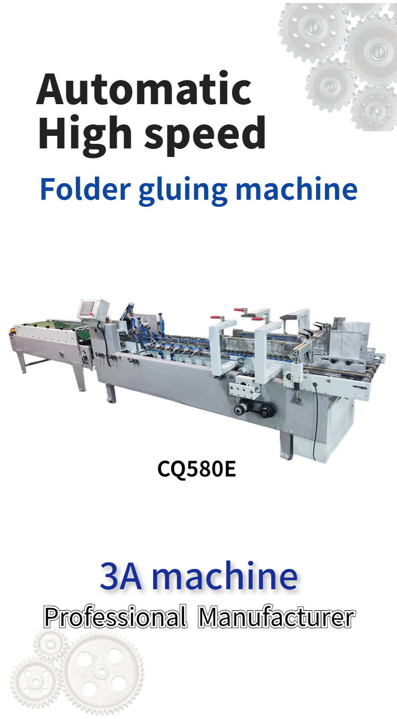 Video Outgoing-Inspection Provided 3ACQ**580E Folding Boxes Machine Folder Gluer