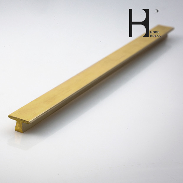 Polishable Surface Brass L Profile , 55% Copper Architectural L Profile