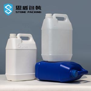 Wholesale Daily Chemical 35mm HDPE Plastic Bottle 5 Liter Plastic Drum 192*125*305mm from china suppliers