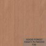 Makore Fancy Plywood Board Veneer Sapele Mahogany Plywood Customized