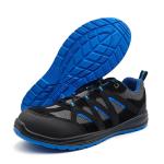Comfortable Safety Shoes Suede Leather Oxford Steel Toe Work Boots Anti Impact
