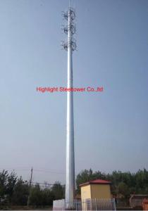 Wholesale Round Tubular Steel Transmission Tower Self Supporting Full Inspection from china suppliers