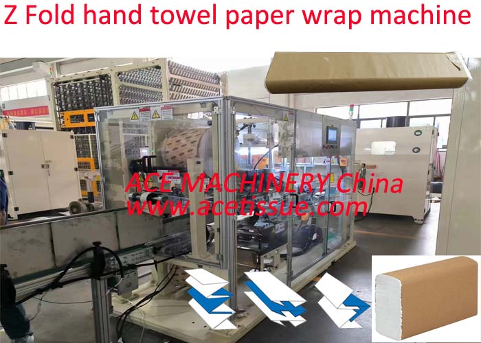 Paper Towel Packing Machine with paper wrap