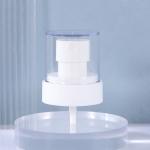 White Half Cover Spray Head Plastic Toner Bottle Pump Head Lotion Vacuum Bottle