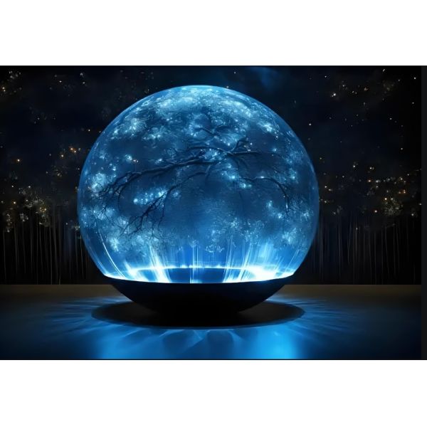 Waterproof IP43 Sphere Screen LED Easy Installation and DC5V Voltage