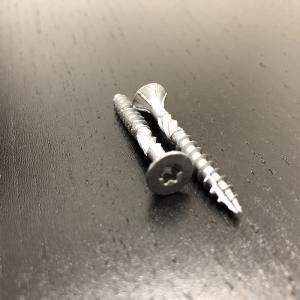 Wholesale 10G Torx 75mm Wood Screws Double Countersunk Head Type 17 Chipboard from china suppliers