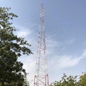 Wholesale Galvanized Steel Angle Tubular Telecom Antenna Tower With Brackets from china suppliers