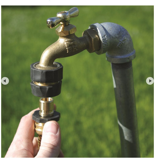 CNC Quick Hose Connect Brass Tube Fitting For Sprinkler