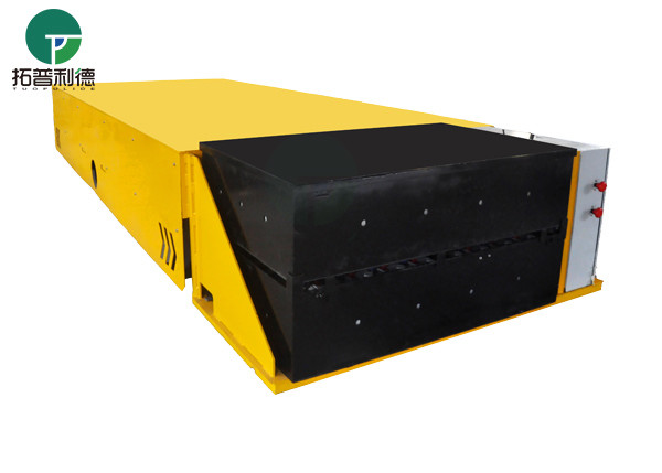 Factory Warehouse Trackless Electrical Steel Mill Transfer Trolley