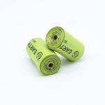 100% biodegradable compostable Eco Friendly Leak-proof Pet Waste Poop Bags for