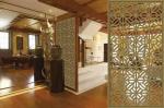Mirror Copper Stainless Steel Room Dividers For Hotels/Villa/Lobby/Shopping Mall