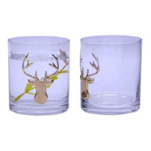 Wholesale Decorative Round Personalised Whisky Glass For Christmas from china suppliers