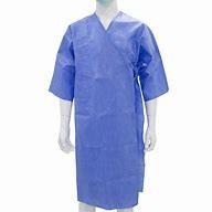 Wholesale Lint Free Disposable Patient Gowns For Dust / Bacterial / Virus Invading Prevention from china suppliers