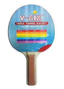 Wholesale Paddles Playing With Yellow Sponge Reverse Rubber 6MM Linden Plywood for Recreation from china suppliers