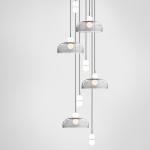 Glass Pendant Light Post-modern Pendant Lamp Bedside Living Room stairwell