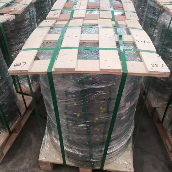 201 Stainless Steel Strip Thickness 0.4 - 2.0mm for Packing Band Stainless Steel