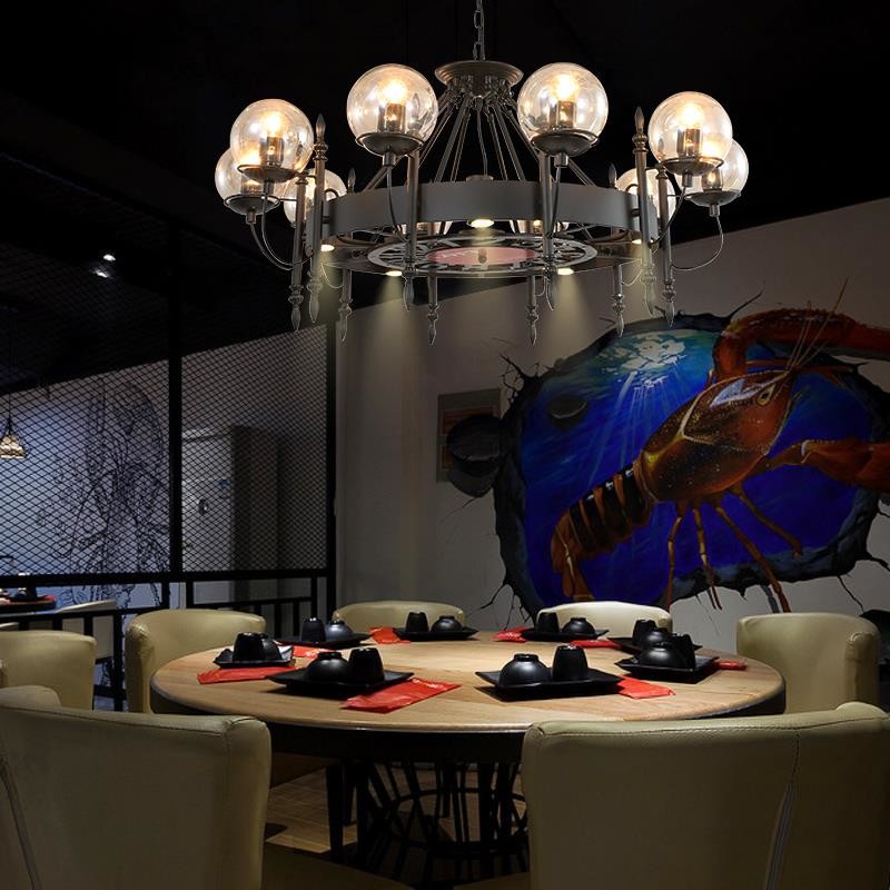 Antique industrial pendant lights For Bar Dining room Kitchen Shop Lighting Fixtures (WH-VP-46)