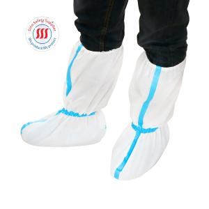Wholesale Splash Blood Resistant Disposable Boot Cover Lamination Shoe Covers Non Sterile from china suppliers