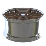 22 Inch Deep Concave 5x120 Forged Wheels 2 Piece For Luxury Cars