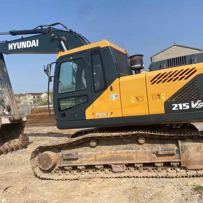 R215VS Excavator Hyundai Middle Used Excavator 0.92m3 Bucket Capacity