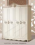 Oak Veneer Bedroom Sets Italian Furniture Manufacture King Bedroom Set 9005