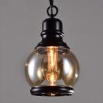 Vintage Loft Amber Glass Pendant Light Style Restaurant Bar Bed Room Glass