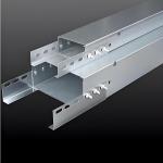 Straight Slot Enclosed Cable Tray For 50mm Height Installation