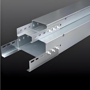 Wholesale Straight Slot Enclosed Cable Tray For 50mm Height Installation from china suppliers