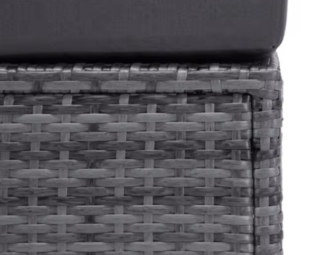 Outdoor Wicker Rattan Sofa Set Rattan Chair Sectional Cushion Lawn Garden Furniture