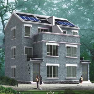 Wholesale Wind Resistant Light Steel House Villa With Q550 Light Gauge Steel Keel Modern Prefab House from china suppliers