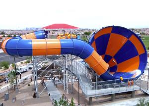 Wholesale Aqua Park Tornado 60 Water Slide Durable Fiberglass FPR Material from china suppliers