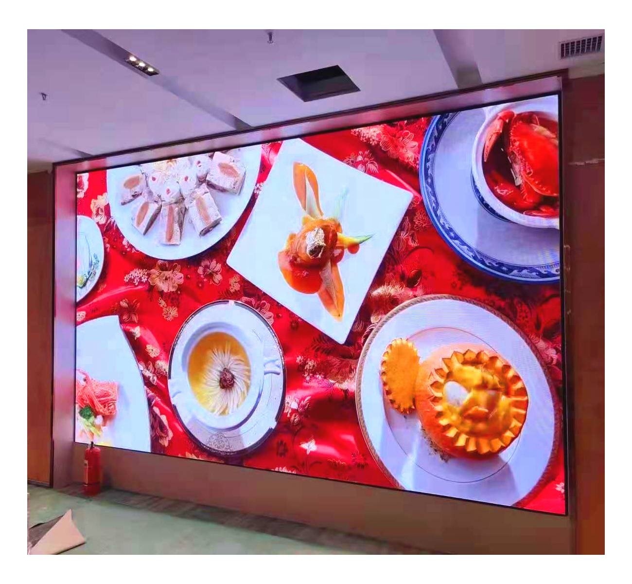 Small 2.5 Mm Pixel Fine Pitch Led Display Ultra Thin Indoor Fixed Installation