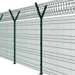 5.0mm Hot Dipped Galvanized Airport Security Fencing Razor Barbed Wire Anti