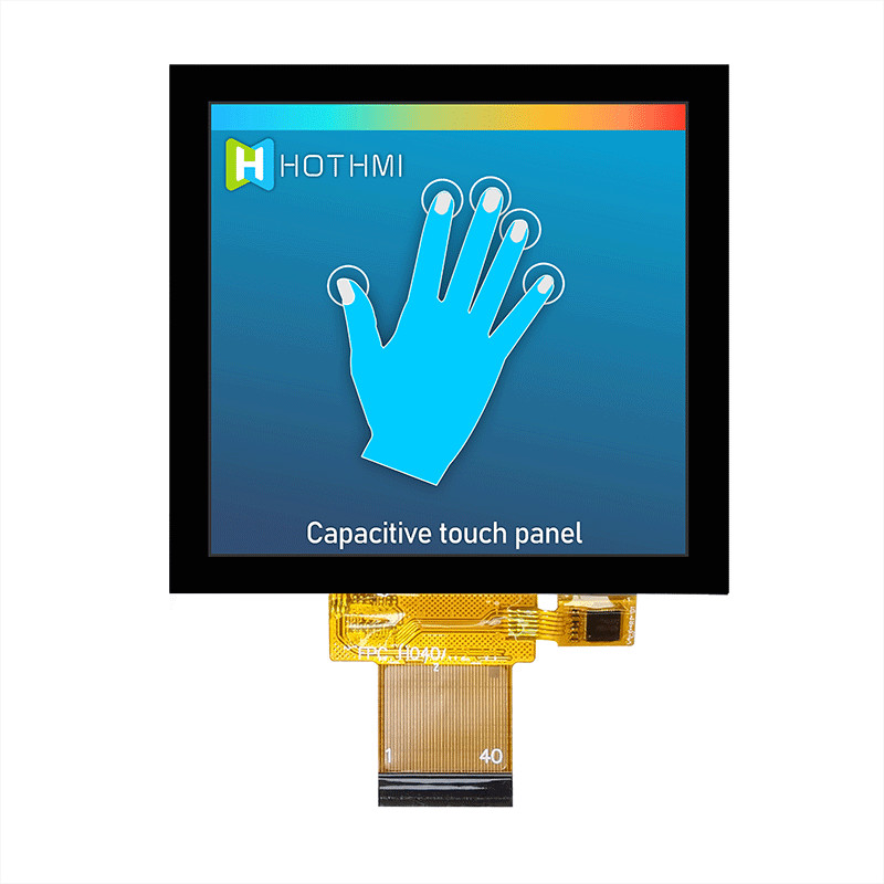 Square IPS TFT LCD Display 4 Inch 320x320 Dots With Pcap Monitor TFT module