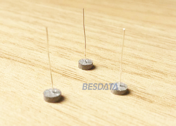 Pre Wired Pellets / Disks Sintered Silver Silver Chloride Electrodes With ISO13485 / CE