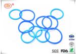 Durable Tasteless Rubber Silicone O-Ring Anti Dust 30 - 85 Shore Hardness