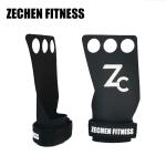 Palm Crossfit Hand Grips Leather Gymnastics 2 Mm 3 Holes Diamond Microfiber