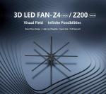 Durable 3D Holographic Display LED Hologram Fans For Advertising / Brand