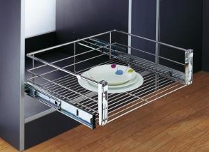 Wholesale Customized Cabinet Kitchen Pull Out Basket Easy Installation For Storage from china suppliers