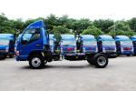 Diesel Or Gasoline JAC Lorry 120hp Light Cargo Truck 60-80km/H