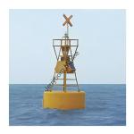 Marine Offshore Steel Beacon Buoy For Navigation With Solar Light