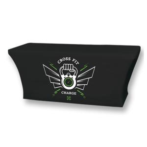 Wholesale Advertising Trade Show Fitted Table Covers Fire Resistance Transfer Printing from china suppliers