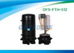 96 Cores Outdoor Fiber Optic Joint Enclosure Vertical / Dome 4 port