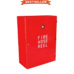 Alarm Outdoor Fire Hose Cabinet 4mm Glass Door Fire Hydrant Cabinet