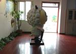 Cartoon Slow Sheep Custom Fiberglass Products For City Landscape Decoration