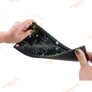 Wholesale 15KG Cylindrical Indoor Flexible LED Screen LED Video Wall Rental 320 X 160mm For Exhibition from china suppliers